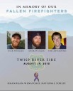 Okanogan County remembers fallen firefighters 10 years after Twisp River Fire