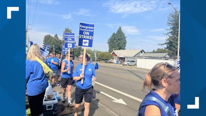 Evergreen Public Schools strike delays school start over low pay