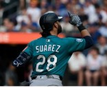 Eugenio Suárez empezó a responder con el madero en Marineros de Seattle  (+Video)