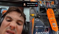 “Que mama…” La reacción de Patricio O’Ward tras las fallas mecánicas de su auto en el GP de Portland