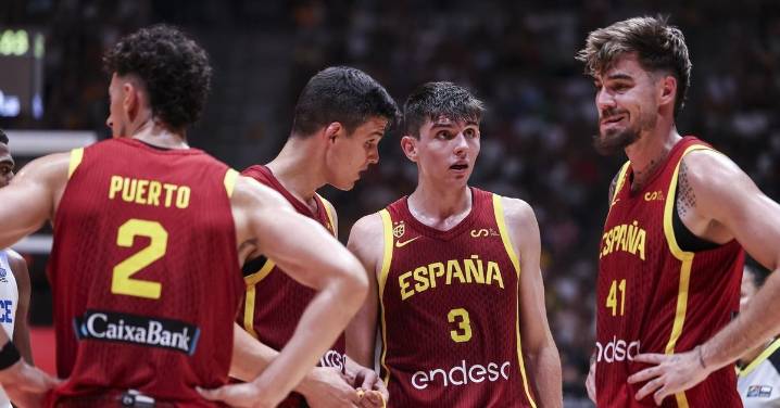 Las fotos del España-Francia de baloncesto