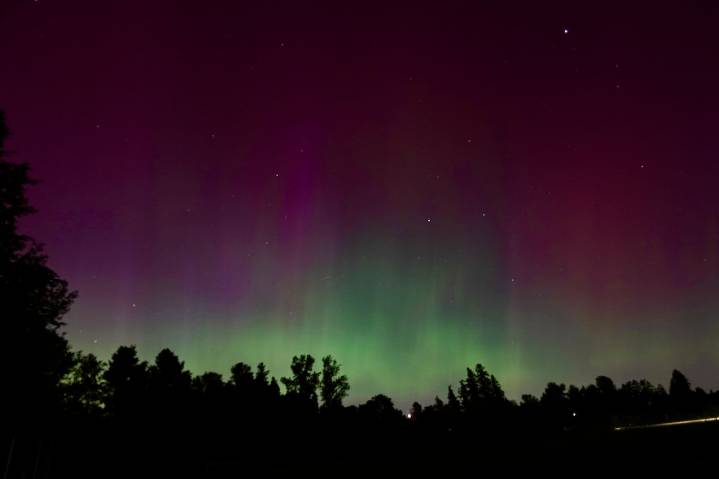 Map shows Oregon, 15 other states, where northern lights could be visible Monday night
