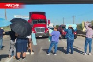 Colonos bloquean carretera Mexicali–San Luis Río Colorado por mal estado de vialidades