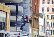 Downtown Pittsburgh businesses react to 'How to Rob a Bank' filming
