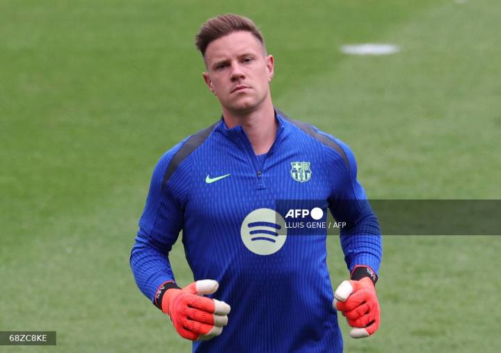 FC Barcelona retira la capitanía al arquero alemán Ter Stegen