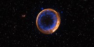 Explotó una supernova y los astrónomos observaron la estrella “despojada hasta los huesos”