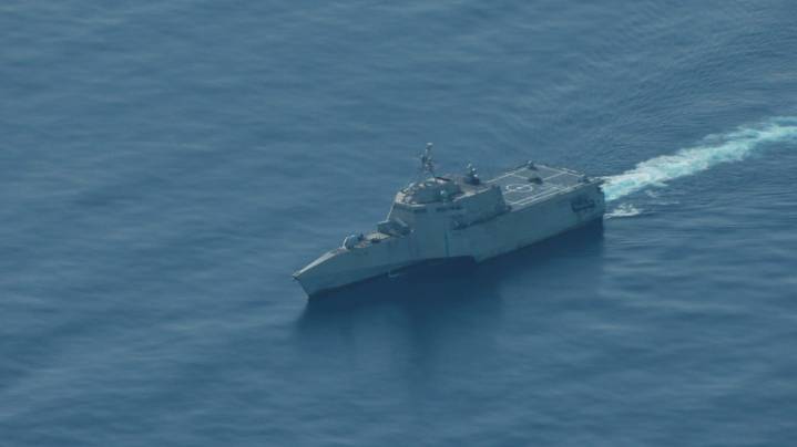 U.S. deployed 2 warships after Chinese ships collided with smaller Philippine vessel