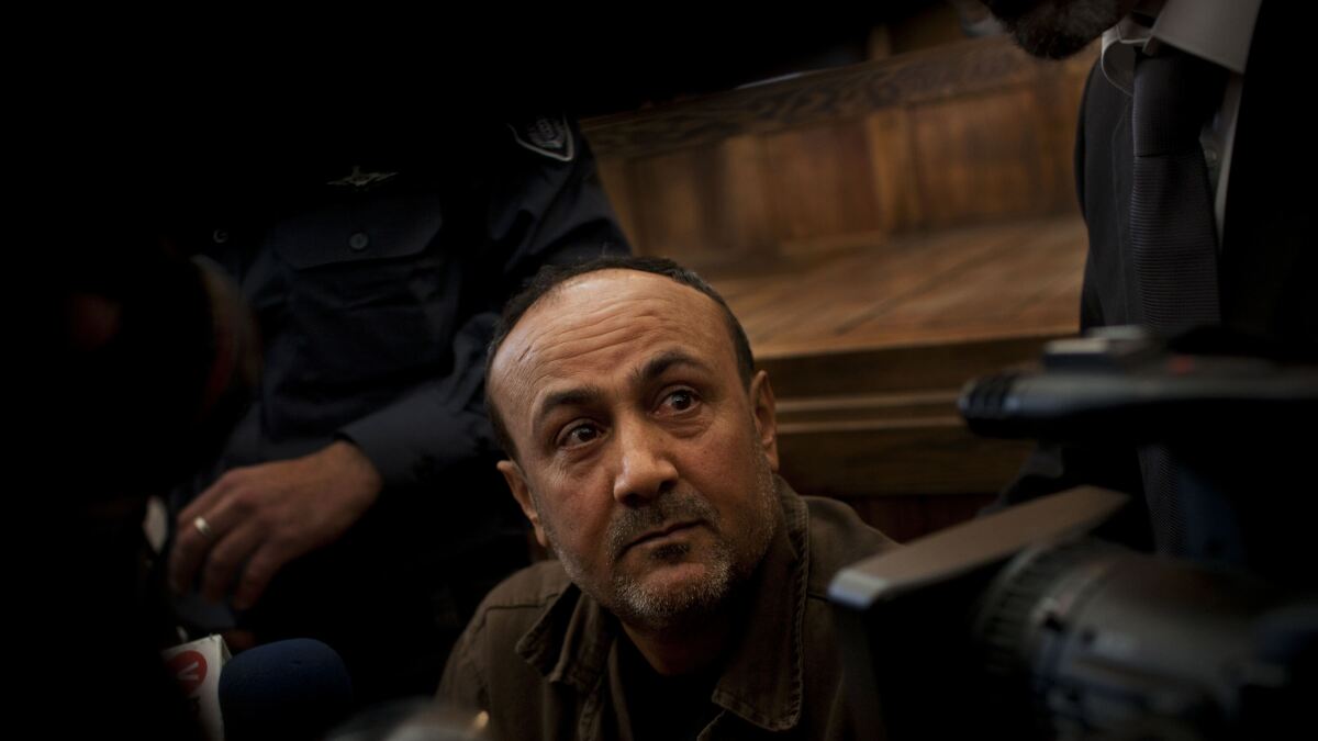 Video shows prominent Palestinian prisoner for the first time in years