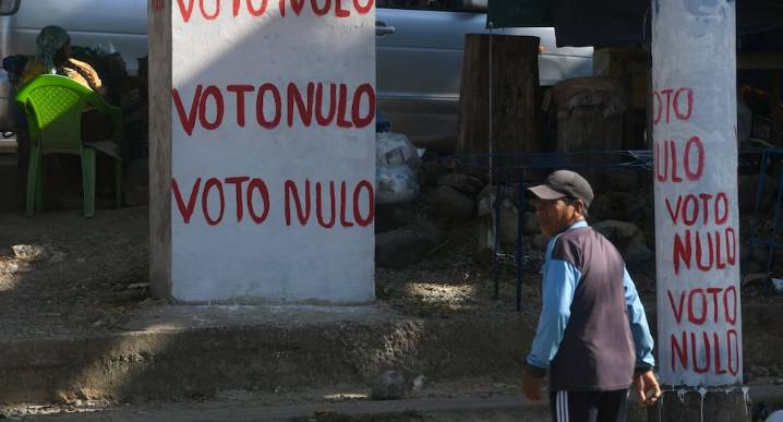 La crisis, la decepción y la incertidumbre marcan las elecciones en Bolivia