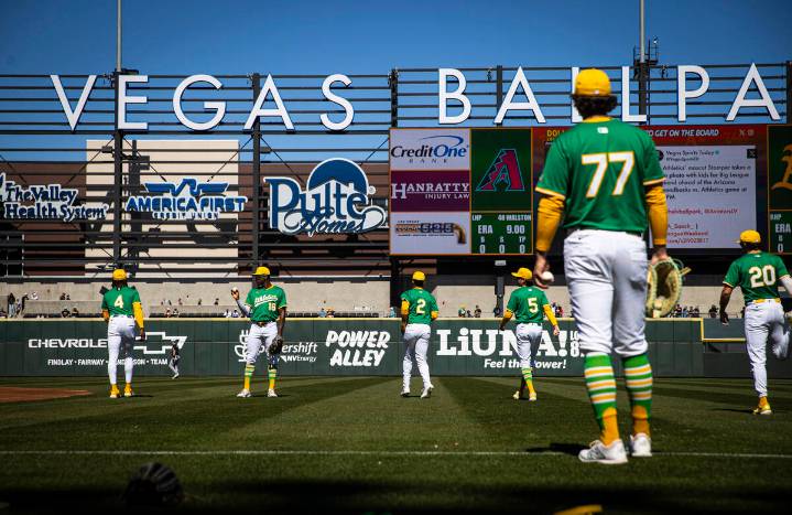 Athletics to play 6 regular-season games in Las Vegas in 2026 season