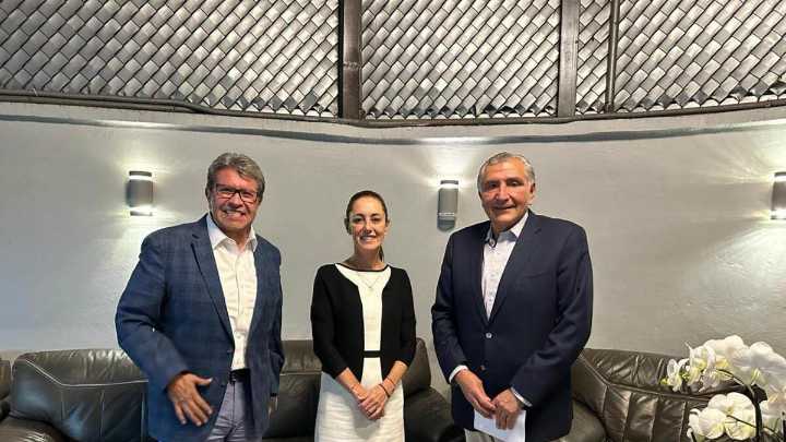 Sheinbaum se reunirá con Monreal y Adán Augusto para revisar agenda legislativa