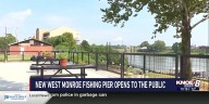 New West Monroe fishing pier opens to the public