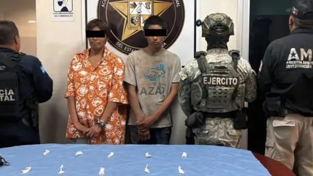 Caen presuntos narcomenudistas durante operativo en Cajeme
