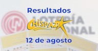 Resultados del Chispazo de hoy 12 de agosto del 2025. Ve los números ganadores
