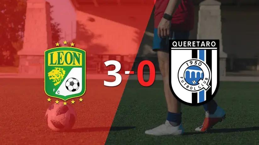 Liga MX: Con doblete de Ismael Díaz, León liquidó 3