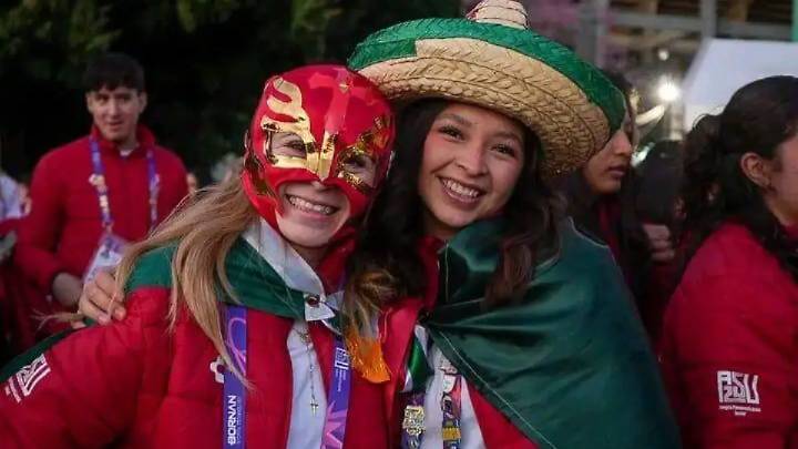 Hockey mexicano pone el folclore y color en ceremonia inaugural de Juegos Panamericanos Junior