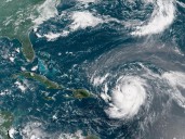 El huracán Erin subió a categoría 5 y triplica su potencia en el Atlántico: alerta sobre su avance este 16 de agosto