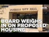 Bozeman Economic Vitality Board considers proposed affordable housing project