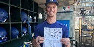 Jack Dreyer shares passion for crossword puzzles with Dodgers