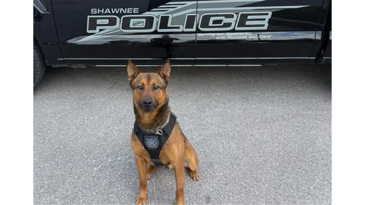 Kan. K9 stabbed during standoff with suspect