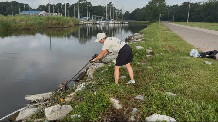 Peninsula of Mobile, volunteers help clean up south Mobile County