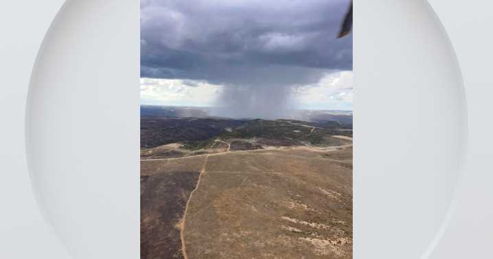Flash flooding, mudslides reported near Lee Fire in western Colorado