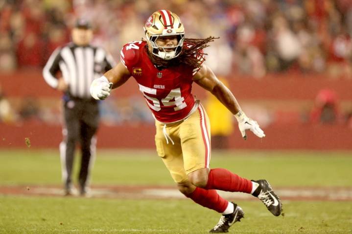 49ers' defenders following the lead of linebacker Fred Warner