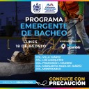 Conoce dónde atenderá Municipio con bacheo este 18 de agosto