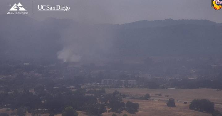Fire breaks out near school in Templeton