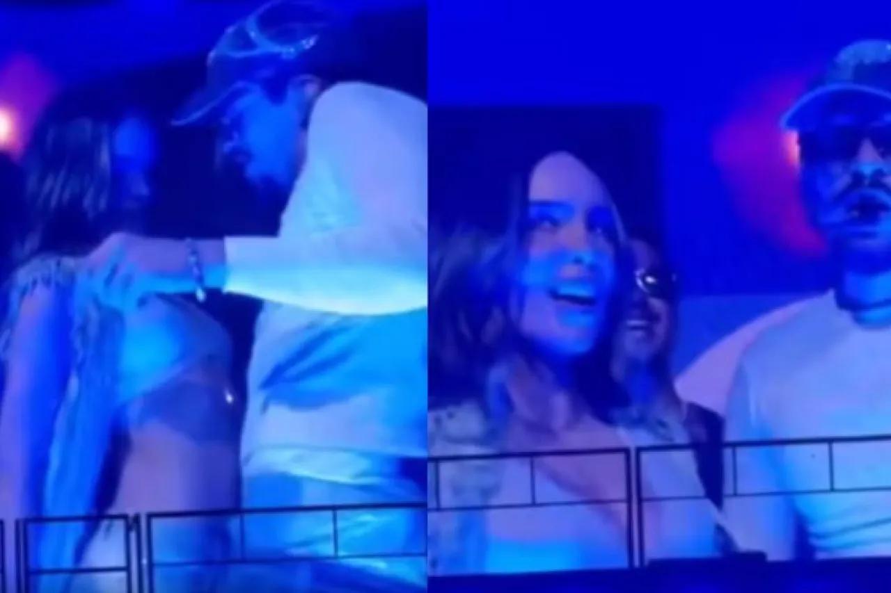 Video: Bad Bunny dedica 'Perro negro' a Belinda en concierto