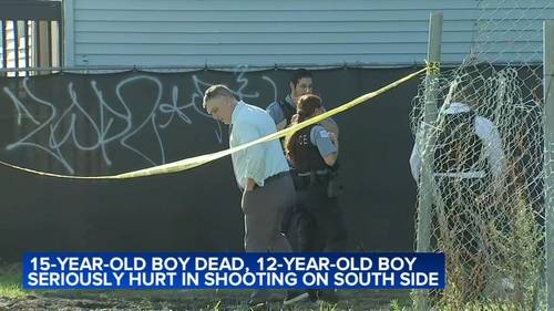 Chicago shooting: Boy, 15, killed in double shooting in Canaryville, police say