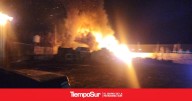 No habría heridos Sofocan un incendio en una casa de material ligero