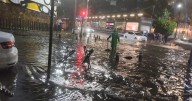 VIDEOS ¬ Tormenta azota la CdMx, se inunda hospital, metro y AICM suspende operaciones