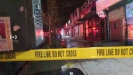 2 firefighters injured after NYC pizzeria goes up in flames in Coney Island, Brooklyn