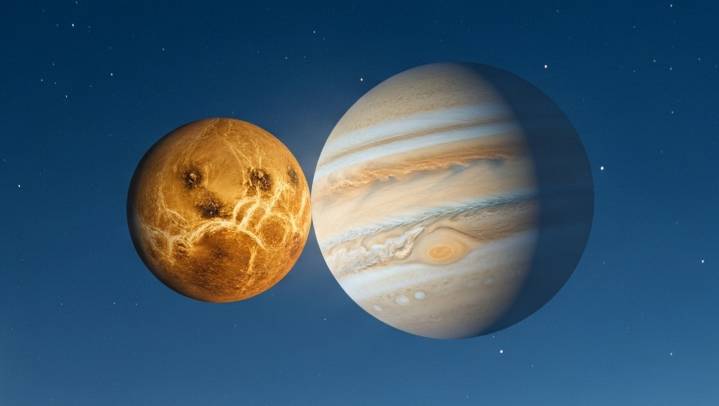 Conjunción de Venus y Júpiter: fecha exacta para ver EN VIVO el "beso celestial"