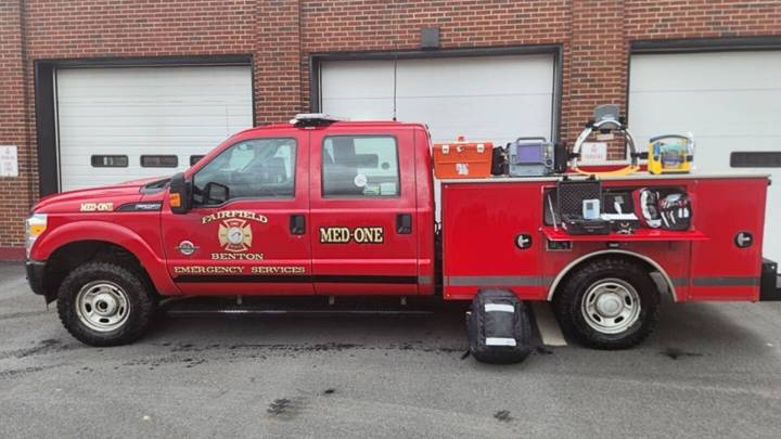 Fairfield firefighters get $367K donation for 2025 ambulance from former resident