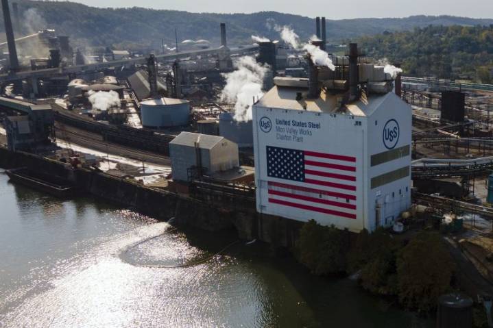 People left trapped under rubble after explosion at Pennsylvania steel mill