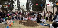 La comunidad educativa de Bunge celebró a la Pachamama con una descendiente mapuche como invitada