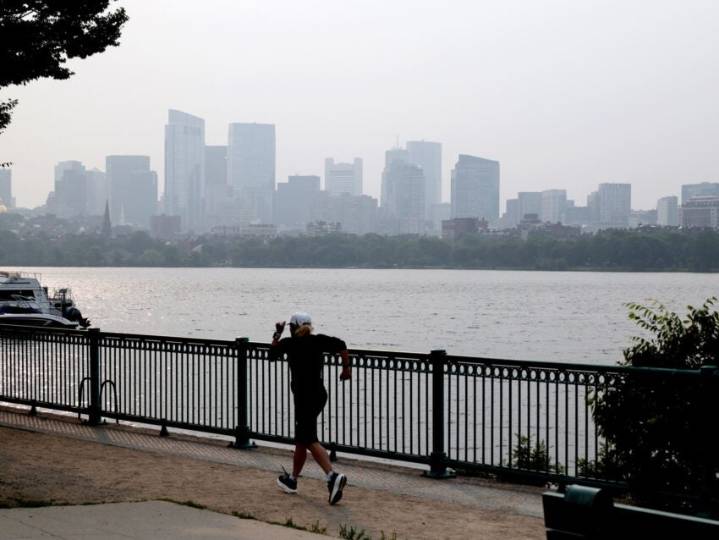 Did you capture the Boston haze? Share your photos with us.