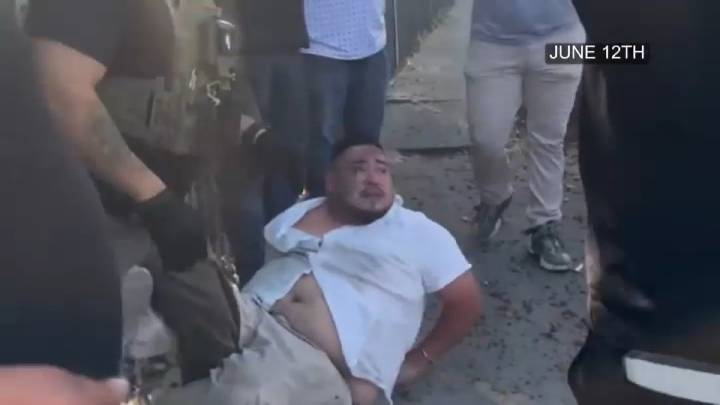 U.S. citizen describes day he was detained by federal agents at Montebello tow yard