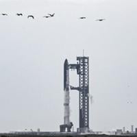 SpaceX's Starship megarocket launches on latest test flight