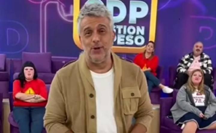 Un ex Gran Hermano entró a Cuestión de Peso