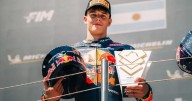 En una definición increíble, el argentino Valentín Perrone terminó segundo en el GP de Hungría de Moto3