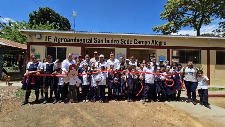 Drummond intervino y mejoró institución Educativa de La Jagua de Ibirico