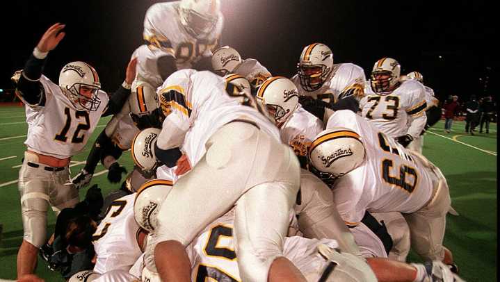 Ernest Jackson, Clint Hurtt and great football photos from Gates Chili history