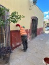 Dan mantenimiento a monumentos y edificios del municipio de Guadalupe