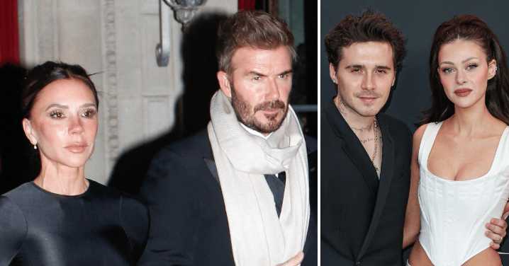 Brooklyn Beckham Shades Parents David and Victoria at Vow Renewal Ceremony