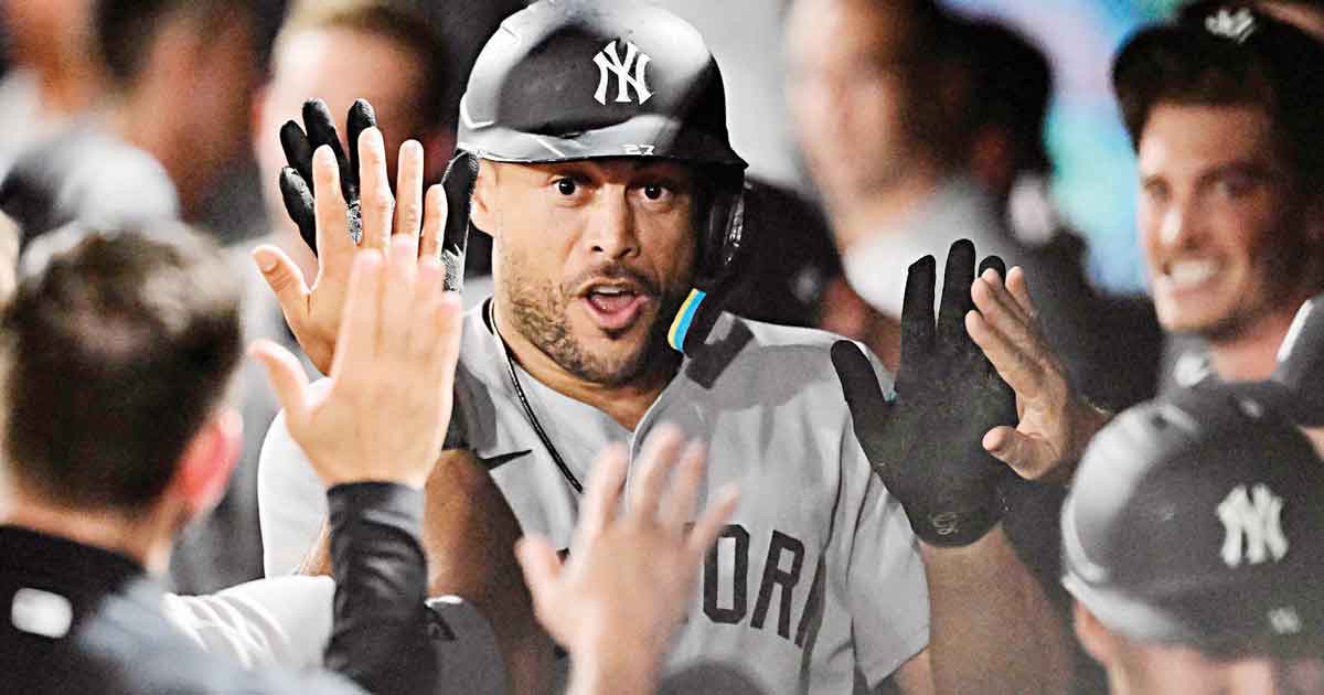 Bombardean Tampa Bay: Schlittler roza la perfección y Stanton conecta jonrón vital