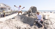 Ventnor sand sculpture advocates for elephant retirement