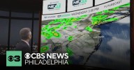 When will storms hit the Philadelphia region on Wednesday?